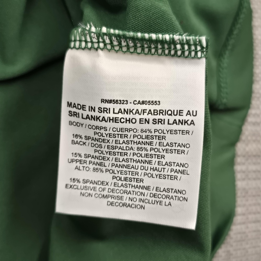 Nike Pro Hypercool Shirt Womens Medium Green Mesh Short Sleeve Training Top - Picture 6 of 10